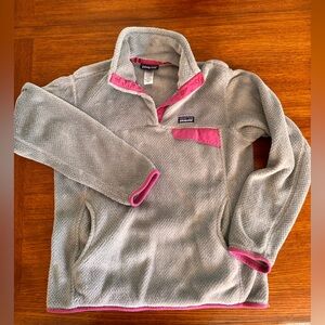 Patagonia Synchilla Snap Tee / women’s pullover fleece. Size M